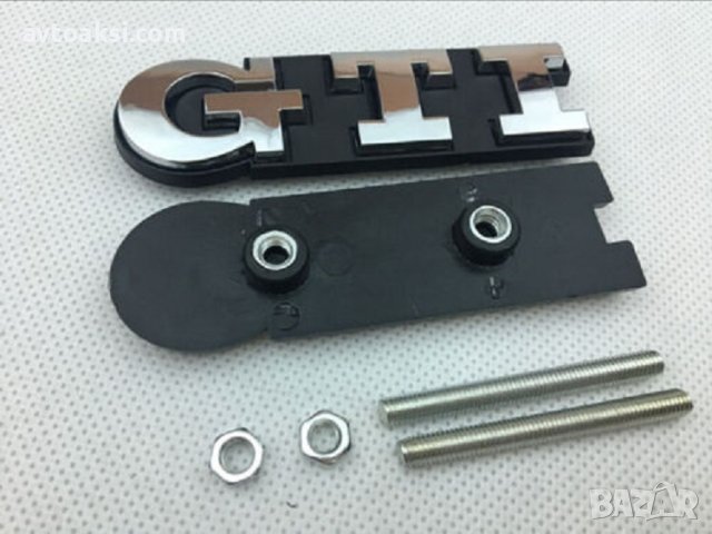 3D метална емблема за предна решетка GTI, снимка 5 - Аксесоари и консумативи - 40757733