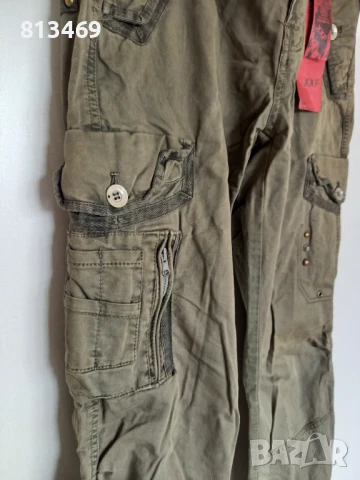 Мъжки панталон/дънки с допълнителни джобове размер 33, снимка 2 - Дънки - 50650685