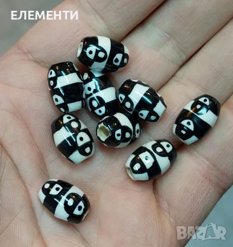 Глазирани Керамични МЪниста