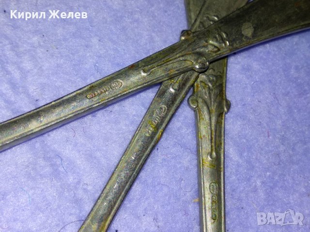 ТРИ СТАРИННИ МАРКОВИ ALPACCA СРЕБЪРНА СПЛАВ АРИСТОКРАТИЧНИ КОЛЕКЦИОНЕРСКИ ЛЪЖИЧКИ от АЛПАКА 42219, снимка 6 - Колекции - 43806808