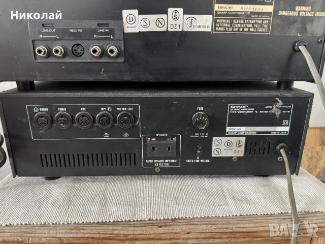 SHARP SM-1122/RT-1122/ST-1122 ДЕК ,ТУНЕР И УСИЛВАТЕЛ ОТ 70 , снимка 13 - Ресийвъри, усилватели, смесителни пултове - 53512539