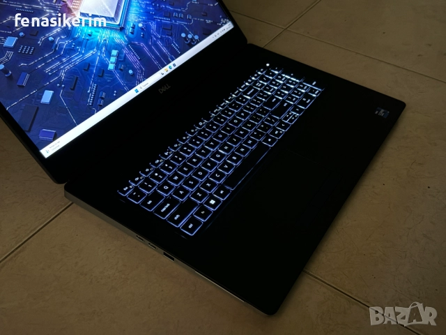 17.3 120Hz 4K UHD Core i9-11950H DELL Precision 7760 64GB DDR4/1TB NVMe/Nvidia RTX A5000 16GB/Бат 6ч, снимка 6 - Части за лаптопи - 52823082