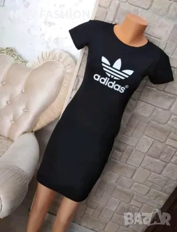 Дамска Памучна Рокля: S,L,XL: ADIDAS, снимка 1 - Рокли - 47741182