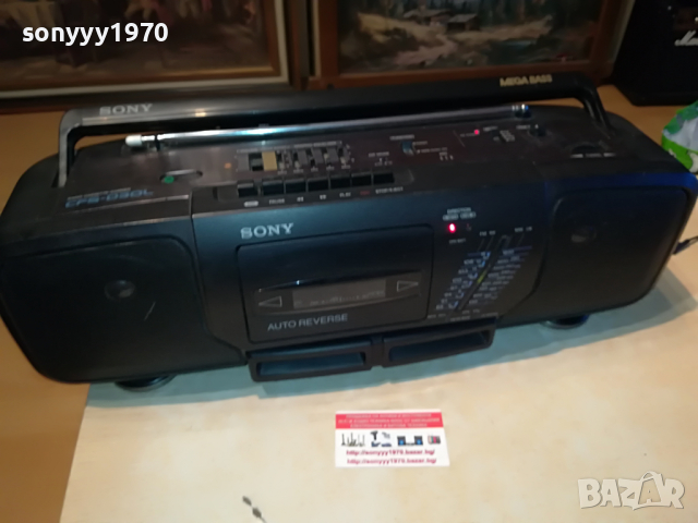 sony cfs-d30l reverse mega bass 120420920, снимка 4 - Радиокасетофони, транзистори - 36427697