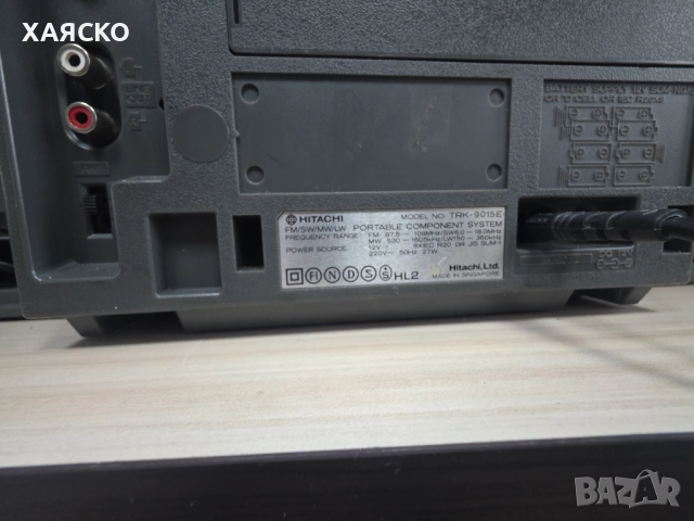 HITACHI TRK-9015, снимка 6 - Радиокасетофони, транзистори - 52476056