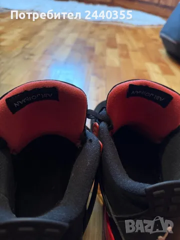 Маратонки Niki air Jordan red thunder , снимка 10 - Спортни обувки - 48463328