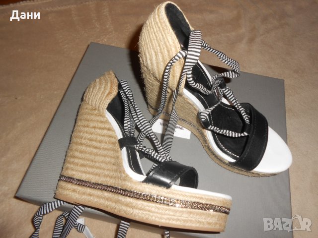 Висококачествени сандали на платформа Zara 1485/201