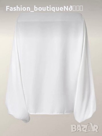 Уникален бял топ Бохемия  , снимка 2 - Блузи с дълъг ръкав и пуловери - 44078308