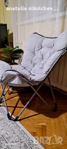 Сгъваем  фотьойл , снимка 5 - Дивани и мека мебел - 53091977