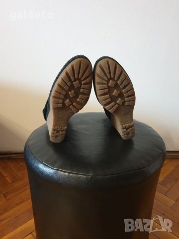 Боти естествен велур 35,5 - 36 номер, снимка 7 - Дамски боти - 26947999