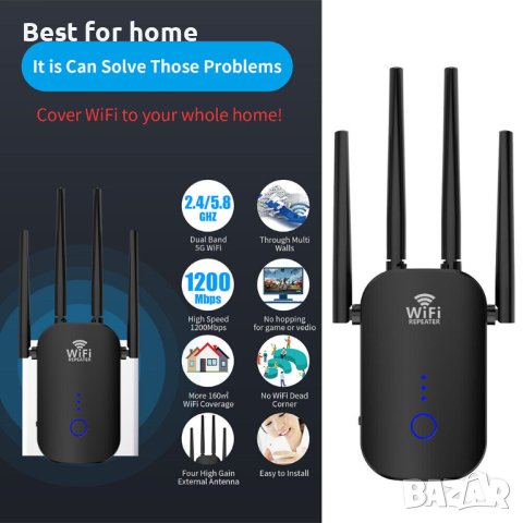 WiFi Extender JW758 1200Mbps