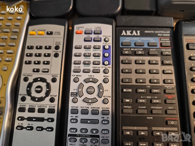 Дистанционно Akai Denon Sony Onkyo Pioneer , снимка 11 - Други - 48733345