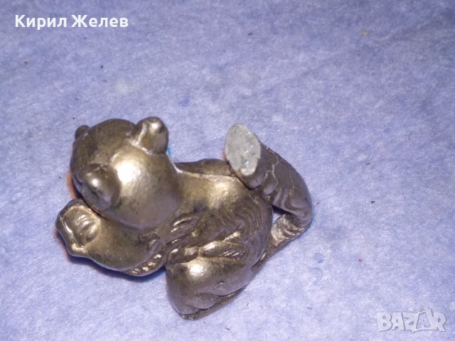 СТАРА ПОСРЕБРЕНА ОЛОВНА ФИГУРКА КАТЕРИЧКА РЯДКА КРАСИВА За КОЛЕКЦИЯ ДЕКОРАЦИЯ 37108, снимка 9 - Колекции - 40392696