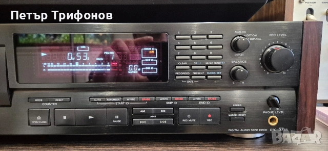 Sony DAT 57ES , снимка 3 - Ресийвъри, усилватели, смесителни пултове - 53175358