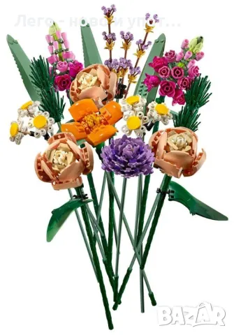 НОВО LEGO Icons Botanical 10280 - Букет от цветя, снимка 2 - Колекции - 48103654