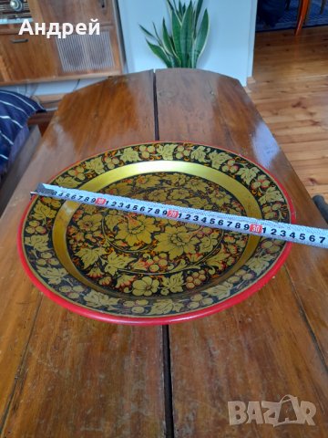 Стар поднос #12, снимка 3 - Други ценни предмети - 39531871