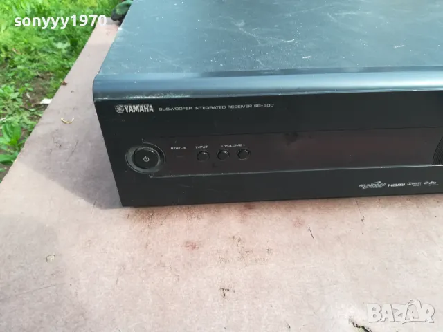 YAMAHA SR-300 SUBWOOFER RECEIVER-ВНОС SWISS 2804251248LNWC, снимка 11 - Ресийвъри, усилватели, смесителни пултове - 50065990
