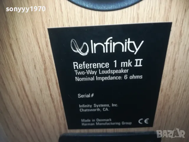 INFINITY REFERENCE 1 MK II-2БР ТОНКОЛОНИ ВНОС SWISS  LNWC0910241726, снимка 11 - Тонколони - 47523678