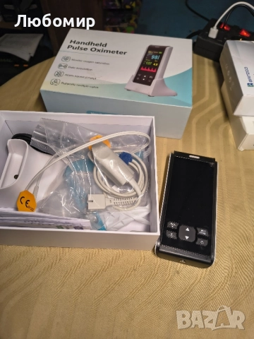 Пулсов оксиметър, ръчен пулсов оксиметър с непрекъснато мониториране , снимка 2 - Други - 50740687