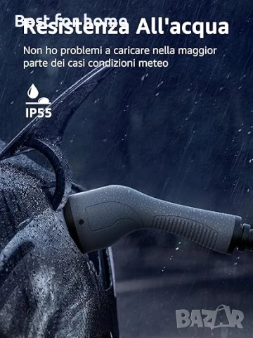 Bokman Кабел за зареждане на електрически превозни средства тип 2  към тип 2, 3 фази, снимка 4 - Аксесоари и консумативи - 51179833