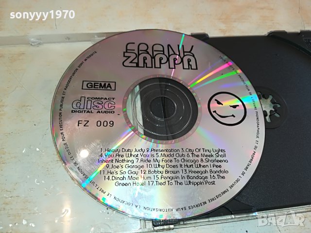 FRANK ZAPPA CD 0211221357, снимка 1 - CD дискове - 38534953