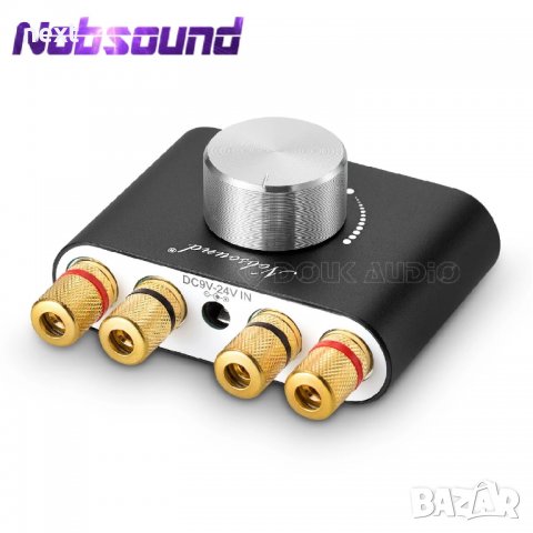 Nobsound Mini Bluetooth цифров Hifi аудио усилвател 50W+50W + Гаранция, снимка 9 - Ресийвъри, усилватели, смесителни пултове - 39851474