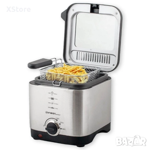 Фритюрник с вместимост 1,5 литра, мощност 900 W FIRST, снимка 2 - Фритюрници - 52436567