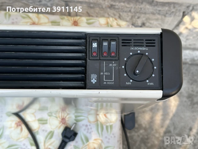Електрически конвектор Delonghi C20 Turbo, снимка 2 - Отоплителни печки - 51102772