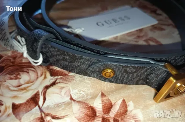 GUESS ORIGINAL Нов Дамски Колан Изцяло от Естествена Кожа 105см. , снимка 7 - Колани - 50358409