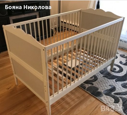 Бебешко легло/ кошара Hensvik, Икеа, снимка 4 - Кошарки - 40156971