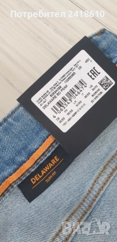 Hugo Boss Delaware Slim Fit Soft Touch Mens Size 33/32 НОВО! ОРИГИНАЛ Мъжки Дънки!, снимка 3 - Дънки - 53286715