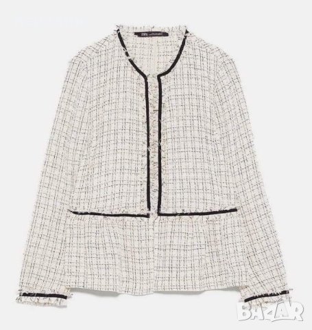 Ново сако на #ЗАРА, букле, снимка 4 - Сака - 43360044