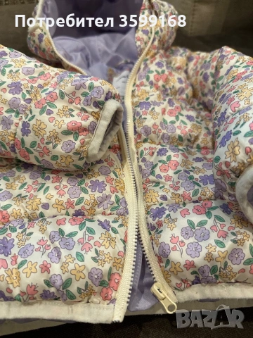 Детско яке за момиче Sinsay 86рр, снимка 4 - Бебешки якета и елеци - 53219308