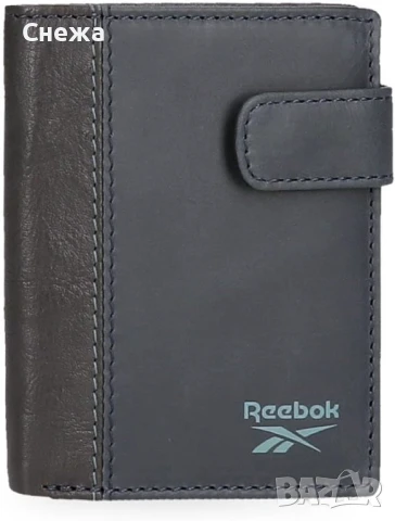 Reebok Division с RFID защита малък вертикален портфейл, снимка 12 - Портфейли, портмонета - 50506624