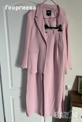 Разкошен розов бонбон Zara, снимка 7 - Сака - 53383843