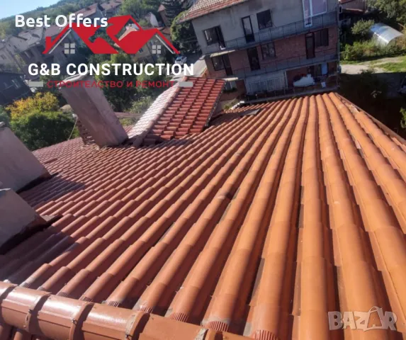 Изграждане на Покривни Конструкции, Олуци, Ремонти и Довършителни Дейности, снимка 1