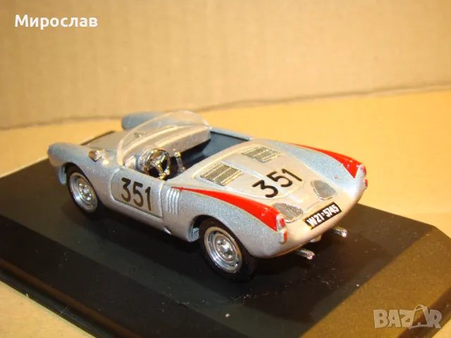 BRUMM 1:43 Porsche 550 1500/RS РАЛИ МОДЕЛ КОЛИЧКА, снимка 8 - Колекции - 48158575