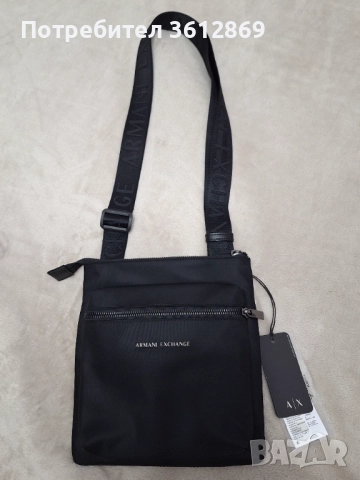 Мъжка оригинална чанта Armani Exchange, снимка 2 - Чанти - 52991121