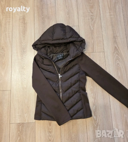 Късо Кафяво Дамско Яке 