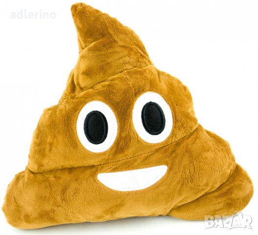 Emoji Емоджи - Смайли декоративна възглавница Усмихната купчинка, възглавничка емотикон, снимка 6 - Възглавници - 34780508
