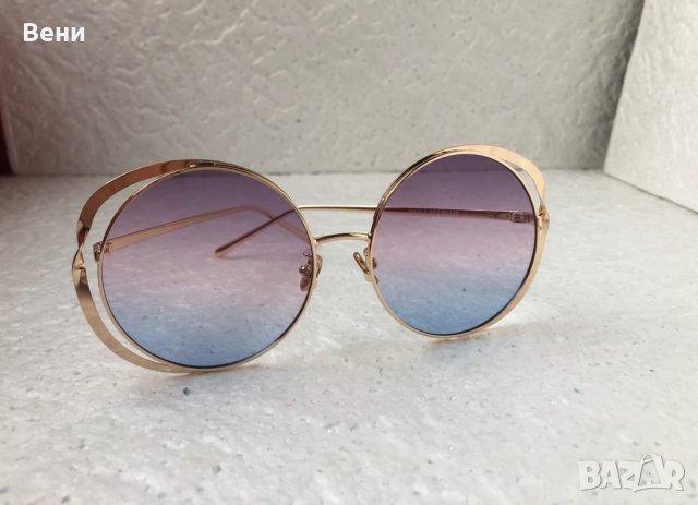 Дамски кръгли слънчеви очила , снимка 8 - Слънчеви и диоптрични очила - 28947102