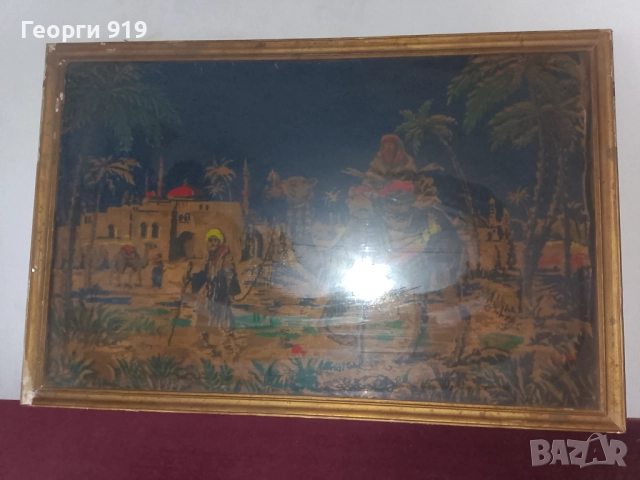 Стара картина , снимка 2 - Картини - 52884133