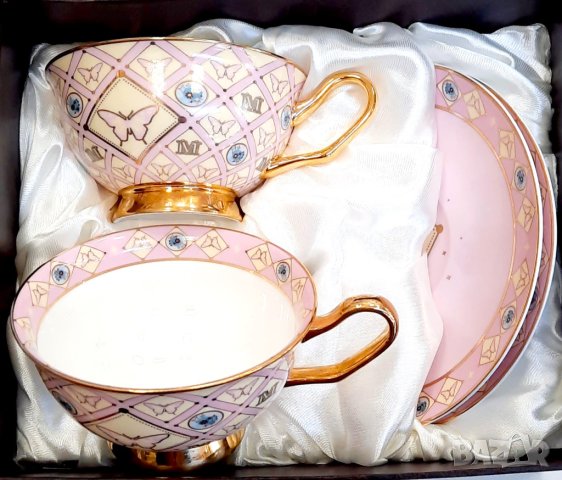 Луксозен комплект чаши за кафе, чай или капучино  , снимка 17 - Други стоки за дома - 8701221