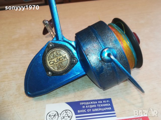 dam west germany-ГОЛЯМА ретро макара, снимка 4 - Макари - 28548569