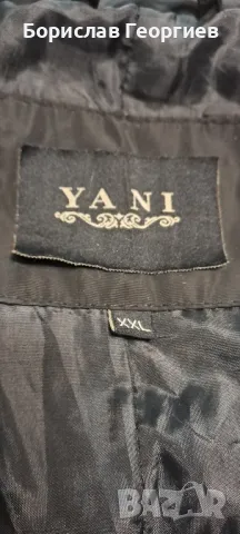 Черно зимно яке Yani, снимка 8 - Якета - 48845577