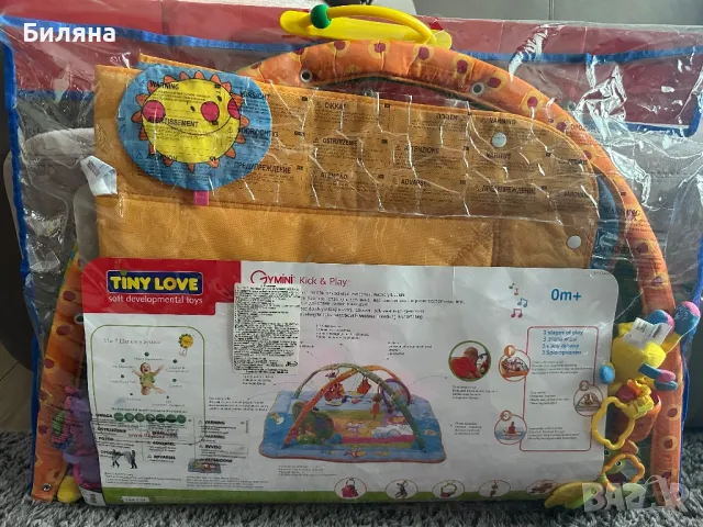 Активна гимнастика Tiny love музикална, снимка 9 - Образователни игри - 49847808