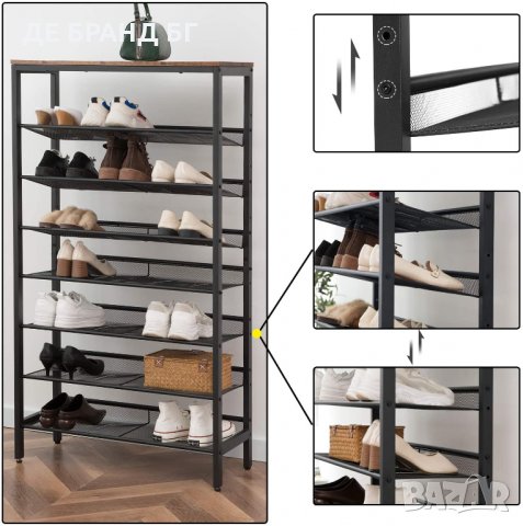 ПРОМОЦИЯ Мултифункционален рафт за обувки BF18XJ01 , снимка 4 - Шкафове - 35091177