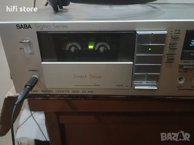 SABA CD 450 Sigma Series Direct Drive , снимка 13 - Декове - 49049876