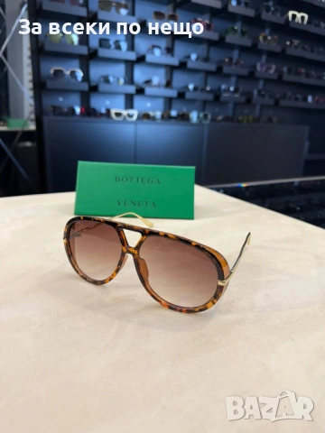 Bottega Veneta Слънчеви Очила С UV400 Защита😎С ПОДАРЪК🎁Калъф - Различни Цветове И Модели Код SK718, снимка 3 - Слънчеви и диоптрични очила - 53146415
