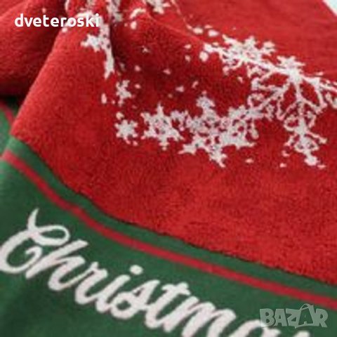 Хавлиени кърпи 50/90 см. българско производство Коледни, снимка 3 - Хавлиени кърпи - 43426700